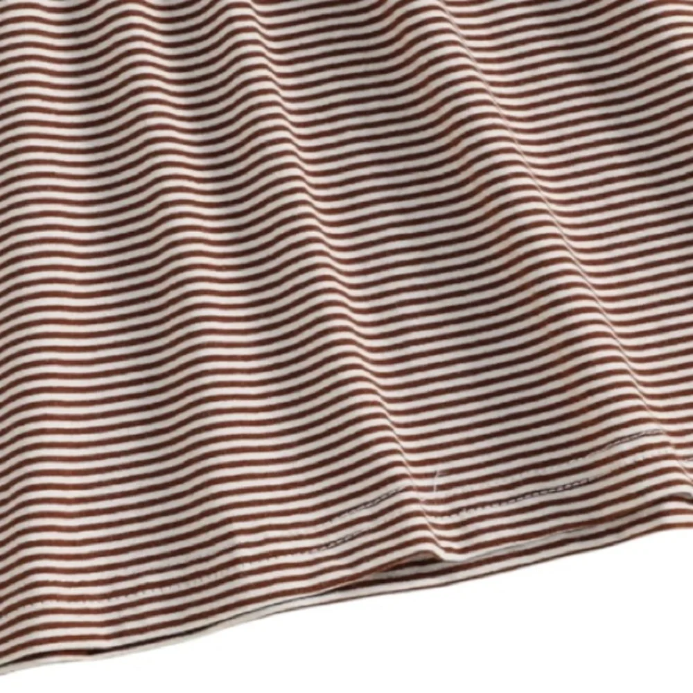 🦃$12 SALE Striped Dress Embroidered Turkeys Puffed Short Sleeves NEW - Picture 4 of 4